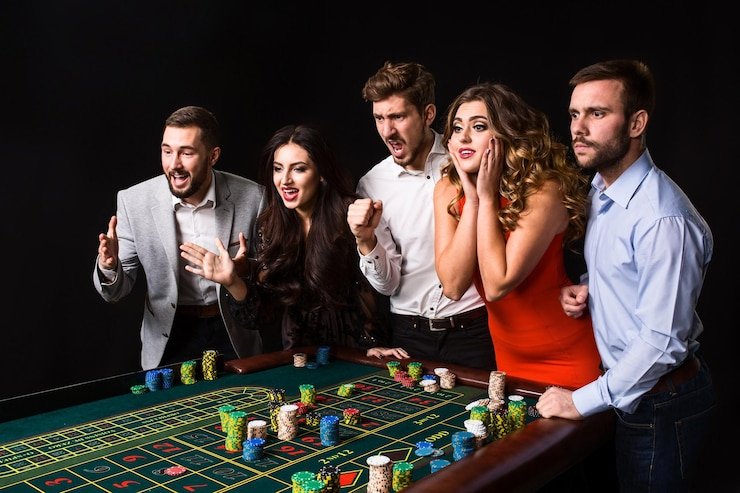 Antarmuka permainan Card Games platform club judi menampilkan meja blackjack dengan dealer langsung
